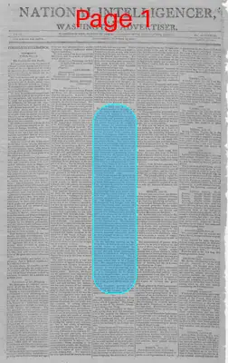 Page thumbnail for The National Intelligencer And Washington Advertiser