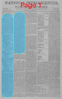 Page thumbnail for The National Intelligencer And Washington Advertiser
