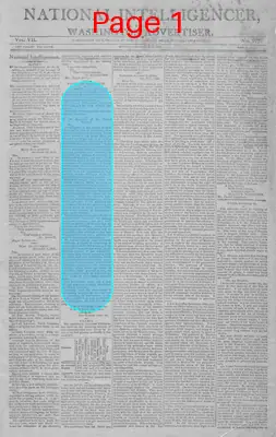 Page thumbnail for The National Intelligencer And Washington Advertiser