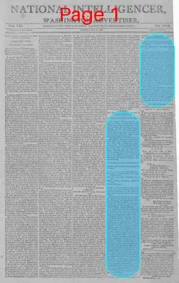 Page thumbnail for The National Intelligencer And Washington Advertiser