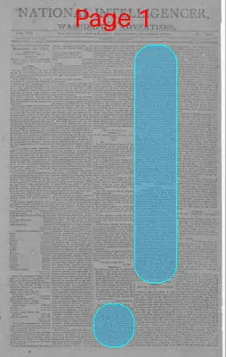 Page thumbnail for The National Intelligencer And Washington Advertiser