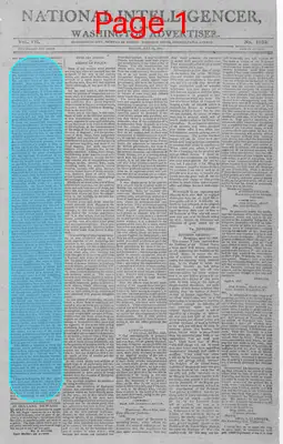 Page thumbnail for The National Intelligencer And Washington Advertiser