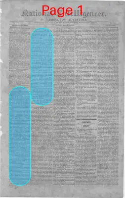 Page thumbnail for The National Intelligencer And Washington Advertiser