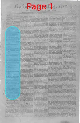 Page thumbnail for The National Intelligencer And Washington Advertiser