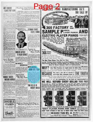 Page thumbnail for The Milwaukee Leader