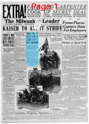 Page thumbnail for The Milwaukee Leader