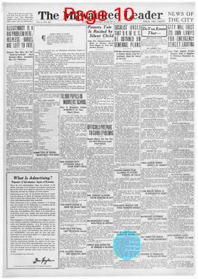Page thumbnail for The Milwaukee Leader