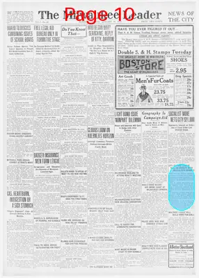 Page thumbnail for The Milwaukee Leader