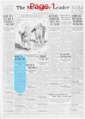 Page thumbnail for The Milwaukee Leader