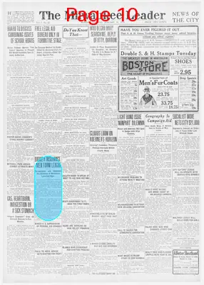 Page thumbnail for The Milwaukee Leader