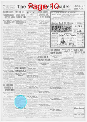 Page thumbnail for The Milwaukee Leader