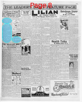 Page thumbnail for The Milwaukee Leader