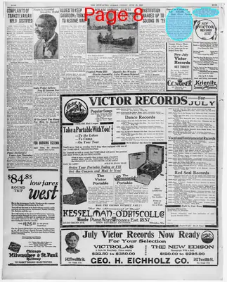 Page thumbnail for The Milwaukee Leader