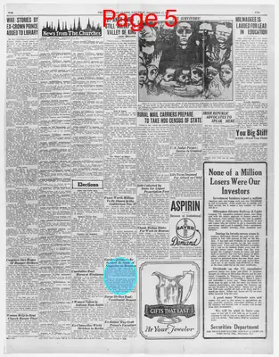 Page thumbnail for The Milwaukee Leader