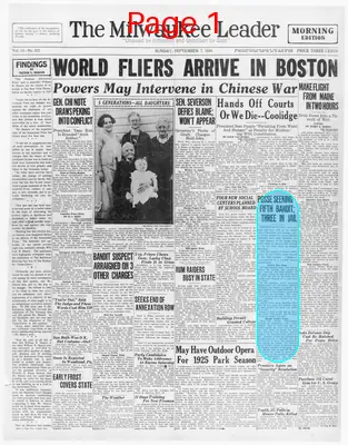 Page thumbnail for The Milwaukee Leader