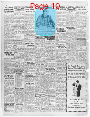 Page thumbnail for The Milwaukee Leader