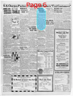 Page thumbnail for The Milwaukee Leader