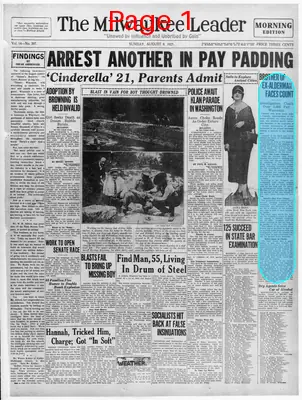 Page thumbnail for The Milwaukee Leader