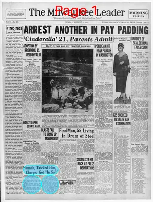 Page thumbnail for The Milwaukee Leader