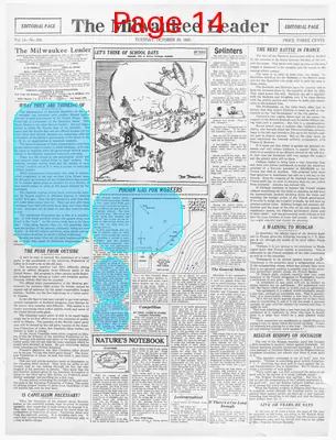 Page thumbnail for The Milwaukee Leader