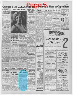 Page thumbnail for The Milwaukee Leader