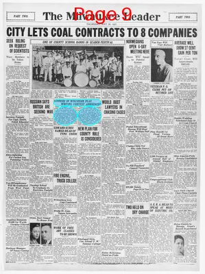 Page thumbnail for The Milwaukee Leader