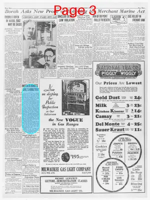 Page thumbnail for The Milwaukee Leader