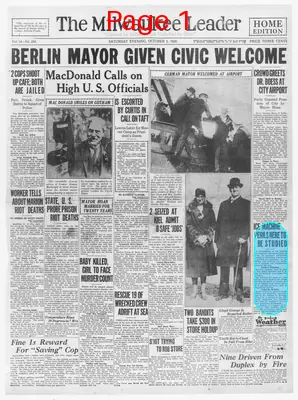 Page thumbnail for The Milwaukee Leader