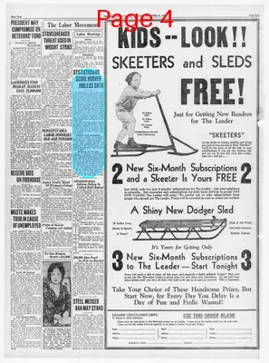 Page thumbnail for The Milwaukee Leader