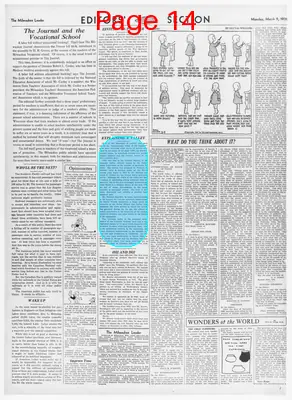 Page thumbnail for The Milwaukee Leader