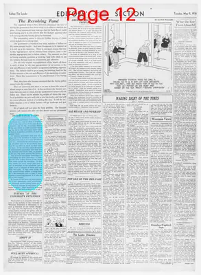 Page thumbnail for The Milwaukee Leader