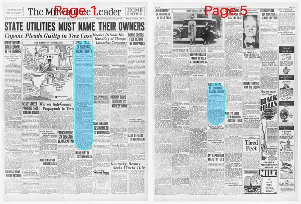 Page thumbnail for The Milwaukee Leader