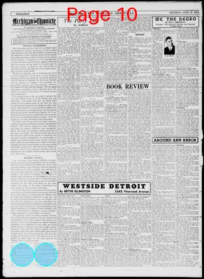 Page thumbnail for The Michigan Chronicle