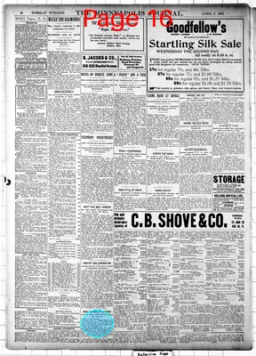 Page thumbnail for The Minneapolis Journal