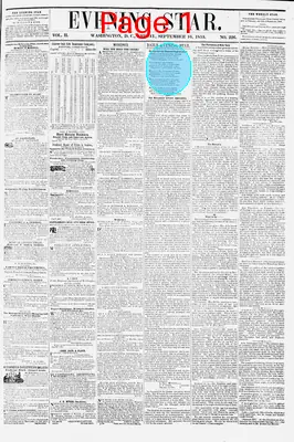 Page thumbnail for Daily Evening Star