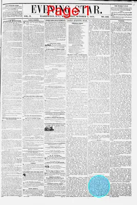 Page thumbnail for Daily Evening Star