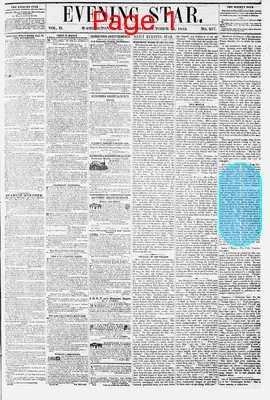 Page thumbnail for Daily Evening Star