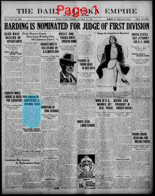 Page thumbnail for The Daily Alaska Empire
