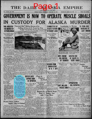 Page thumbnail for The Daily Alaska Empire
