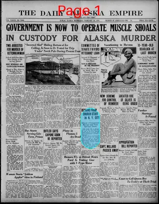 Page thumbnail for The Daily Alaska Empire