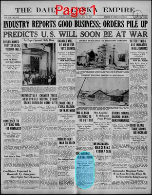Page thumbnail for The Daily Alaska Empire