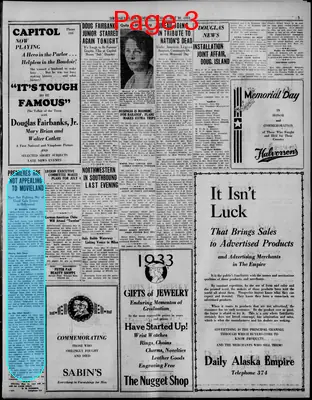 Page thumbnail for The Daily Alaska Empire
