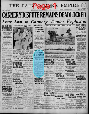 Page thumbnail for The Daily Alaska Empire