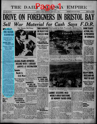 Page thumbnail for The Daily Alaska Empire
