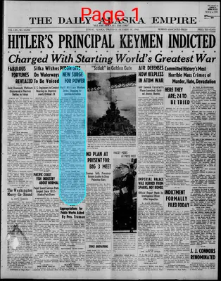 Page thumbnail for The Daily Alaska Empire