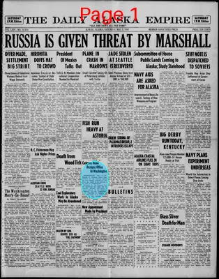 Page thumbnail for The Daily Alaska Empire