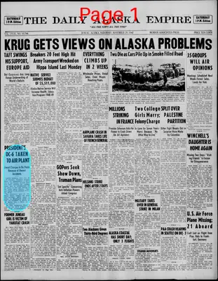 Page thumbnail for The Daily Alaska Empire
