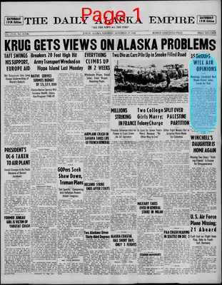 Page thumbnail for The Daily Alaska Empire