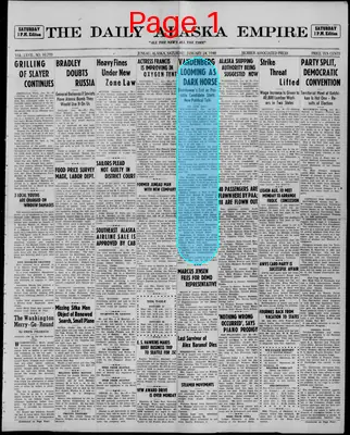 Page thumbnail for The Daily Alaska Empire