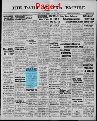 Page thumbnail for The Daily Alaska Empire